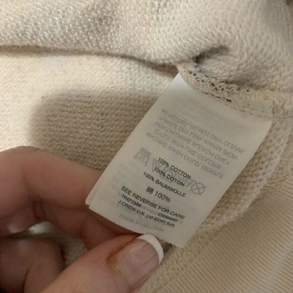 j crew womens beige brown leopard print long sleeve sweater top xxs - Picture 5 of 5